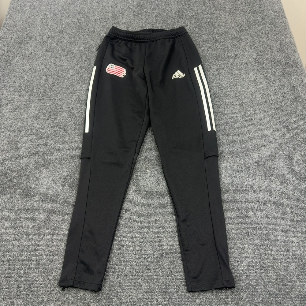 USMNT Adidas Soccer Pants Mens S Black Polyester Tiro Training Active Athletic